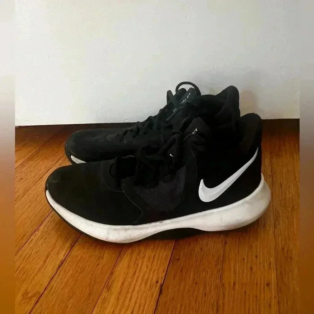 Nike Air Precision II NBK Boys Basketball Shoes size 4.5